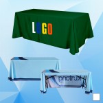 6ft Table Cover Stock Color with Logo