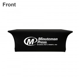 Customized 8ft Open-back Stretch Tablecloth