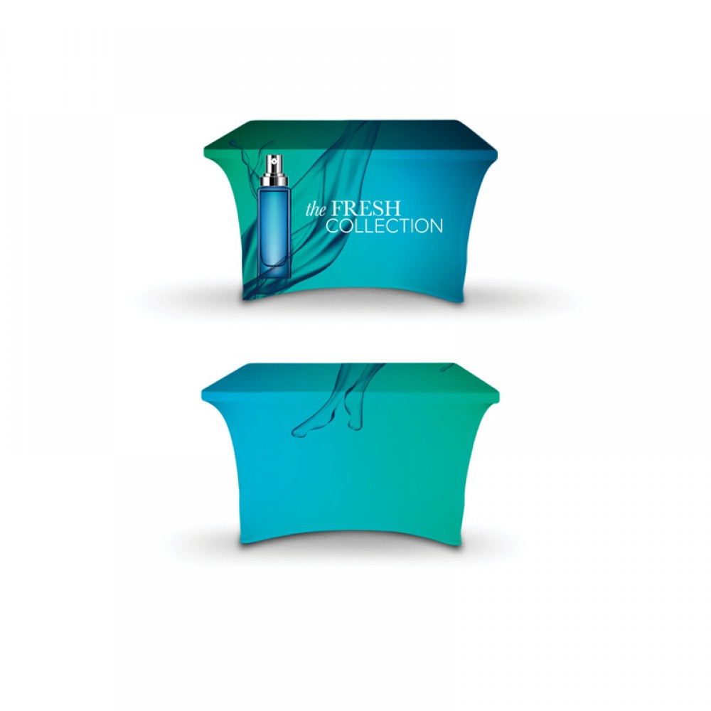 DisplaySplash 4' Stretch Table Cover with Logo