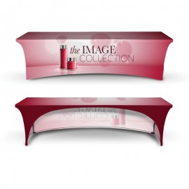 Promotional DisplaySplash 8' Stretch Open Back Table Cover