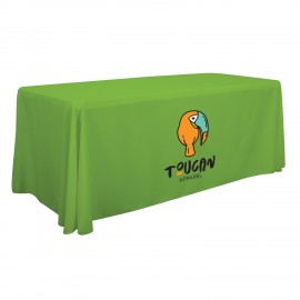 Custom 6' Economy Table Throw (Full-Color Front Only)