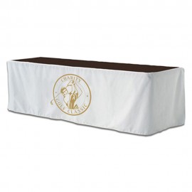Logo Branded Table Skirt - 3 sided 8
