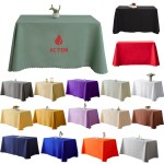 Logo Branded Full Color Rectangular Table Cover