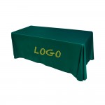Digital 5 Ft Flat 4 sided Tablecloth with Logo