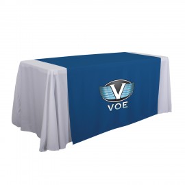 57" Standard Table Runner (Full-Color Front Only) with Logo