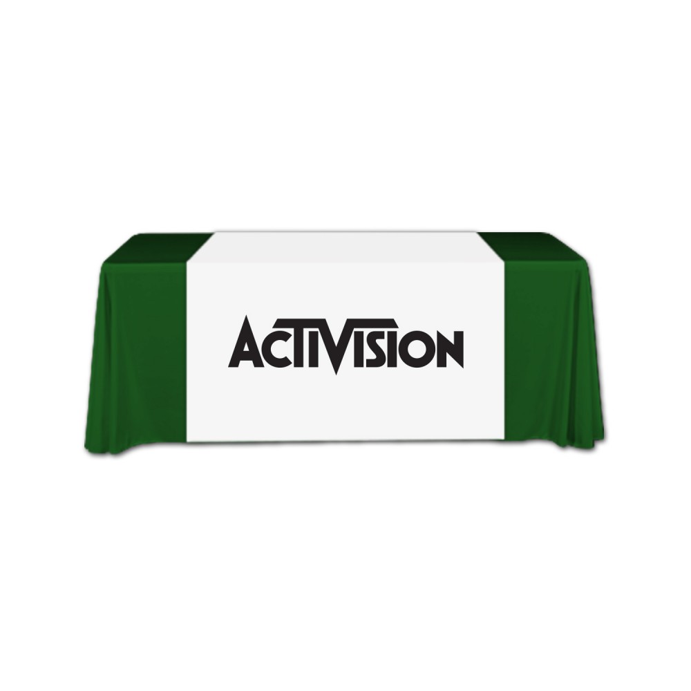 48"x66"Table Runner w/1 Color XPress Scan with Logo 48"x66"Table Runner w/1 Color XPress Scan with Logo