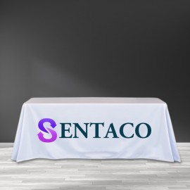 6FT Trade Show Table Cover - Full Color Imprint with Logo