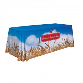 6' Standard Table Throw (Full-Color Full Bleed) with Logo