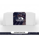 Liquid Repellent 30" x 90" Table Runner, Full Color with Logo