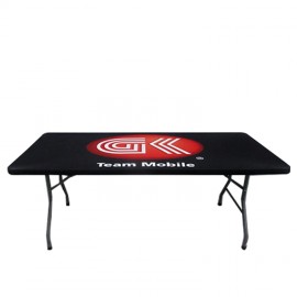 Rectangle Table Topper (4' x 2.5') with Logo  Rectangle Table Topper (4