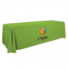 8' Economy Table Throw (Full-color Front Only) with Logo