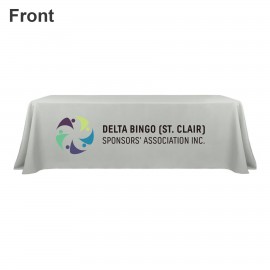 Customized 8' 4-Sided Table Throw  Customized 8