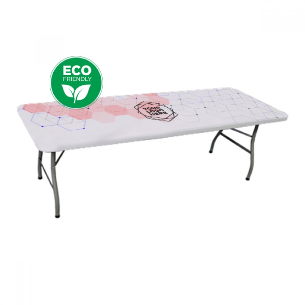Custom Imprinted 8' Repreve Table Topper (Full-color full bleed) Custom Imprinted 8' Repreve Table Topper (Full-color full bleed)