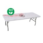 Custom Imprinted 8' Repreve Table Topper (Full-color full bleed)