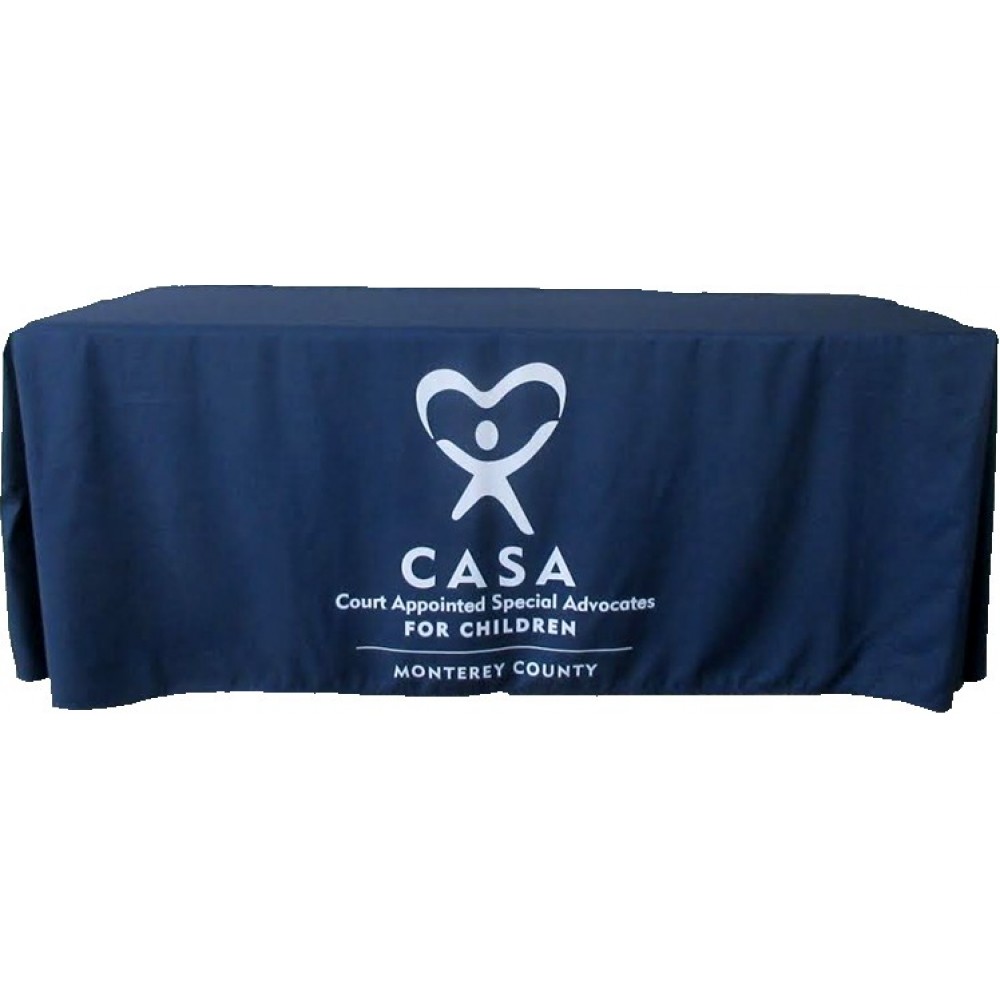 Pleated Table Cover (6' x 2.5') with Logo Pleated Table Cover (6' x 2.5') with Logo
