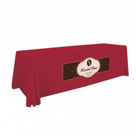 8' Stain-Resistant 4-Sided Throw (One Imprint Location) with Logo  8