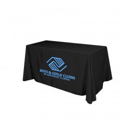 4Ft 4-Sided Table Throws with Logo