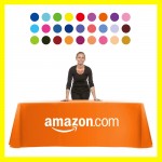 Custom 8 Foot Full Color Table Throw - PRICE BUSTER