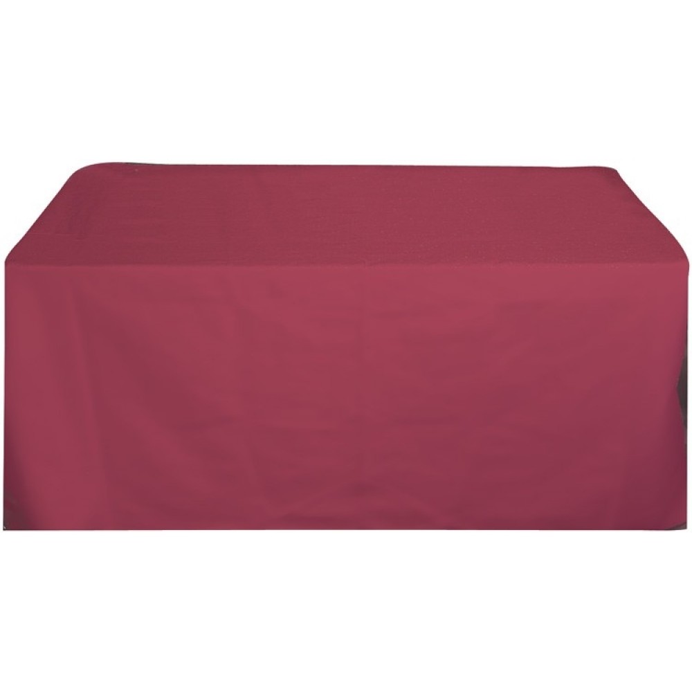 4' Fitted Table Cover (1 Color Print) with Logo
