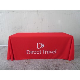 Custom 8 ft. Stock Color Throw - 1 Color Print