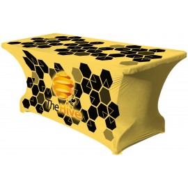 Customized 6' Sublimated All-Over Spandex Table Cover  Customized 6