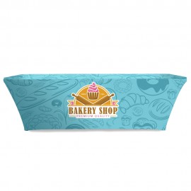 ONE CHOICE Multi Stretch Table Throw 8ft 4-Sided with Logo