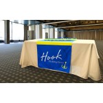 Promotional Custom 36" Wide Dye Sublimated Satin Table Runner