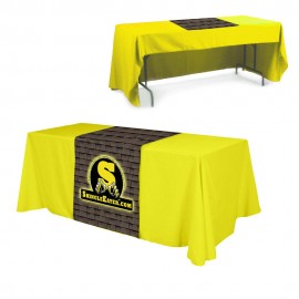Table Runner - (Front, Top) - All Over Dye Sub with Logo