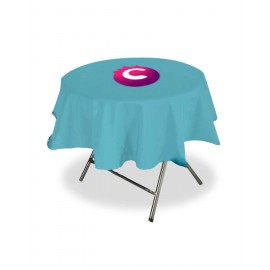 Table Cover Non-Fitted Round (60" Dia) with Logo