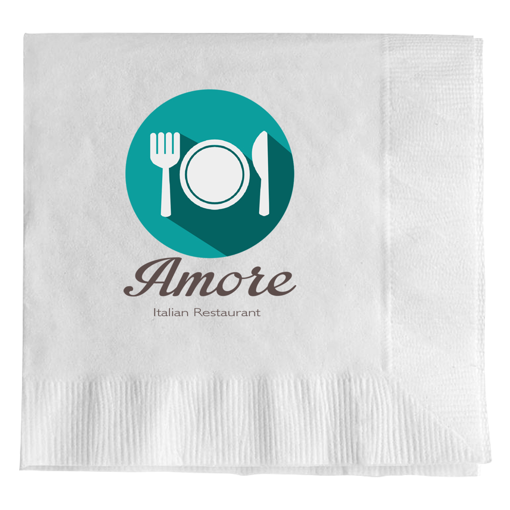 Personalized 2-Ply Beverage Napkin