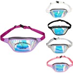 Holographic Fanny Packs Custom Embroidered