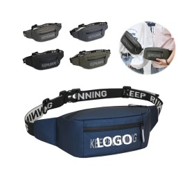 Outdoor Leisure Running Fanny Pack Chest Bag with Logo  Outdoor Leisure Running Fanny Pack Chest Bag with Logo
