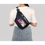 PVC Water ResistantWaist Bag Laser Waist Bum Bag W/Adjustable Belt with Logo