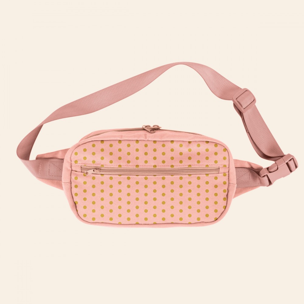 Hip Bag - Colored Canvas with Logo