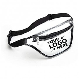 Clear Fanny Pack with Logo