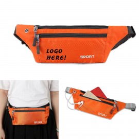 Outdoor Sports Fanny Pack w/ Two Pockets with Logo  Outdoor Sports Fanny Pack w/ Two Pockets with Logo
