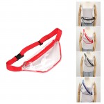 PVC Clear Fanny Pack Waist Bag Custom Imprinted