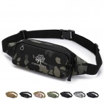 Customized Multi Functional Outdoor Sports Water Resistant Oxford Camouflage Fanny Pack