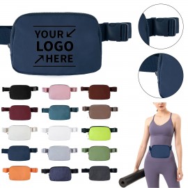 Logo Branded Outdoor Belt Sling Waist Bag Sports Fanny Pack  Logo Branded Outdoor Belt Sling Waist Bag Sports Fanny Pack