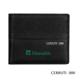 Cerruti 1881 Oxford Money Wallet with Logo