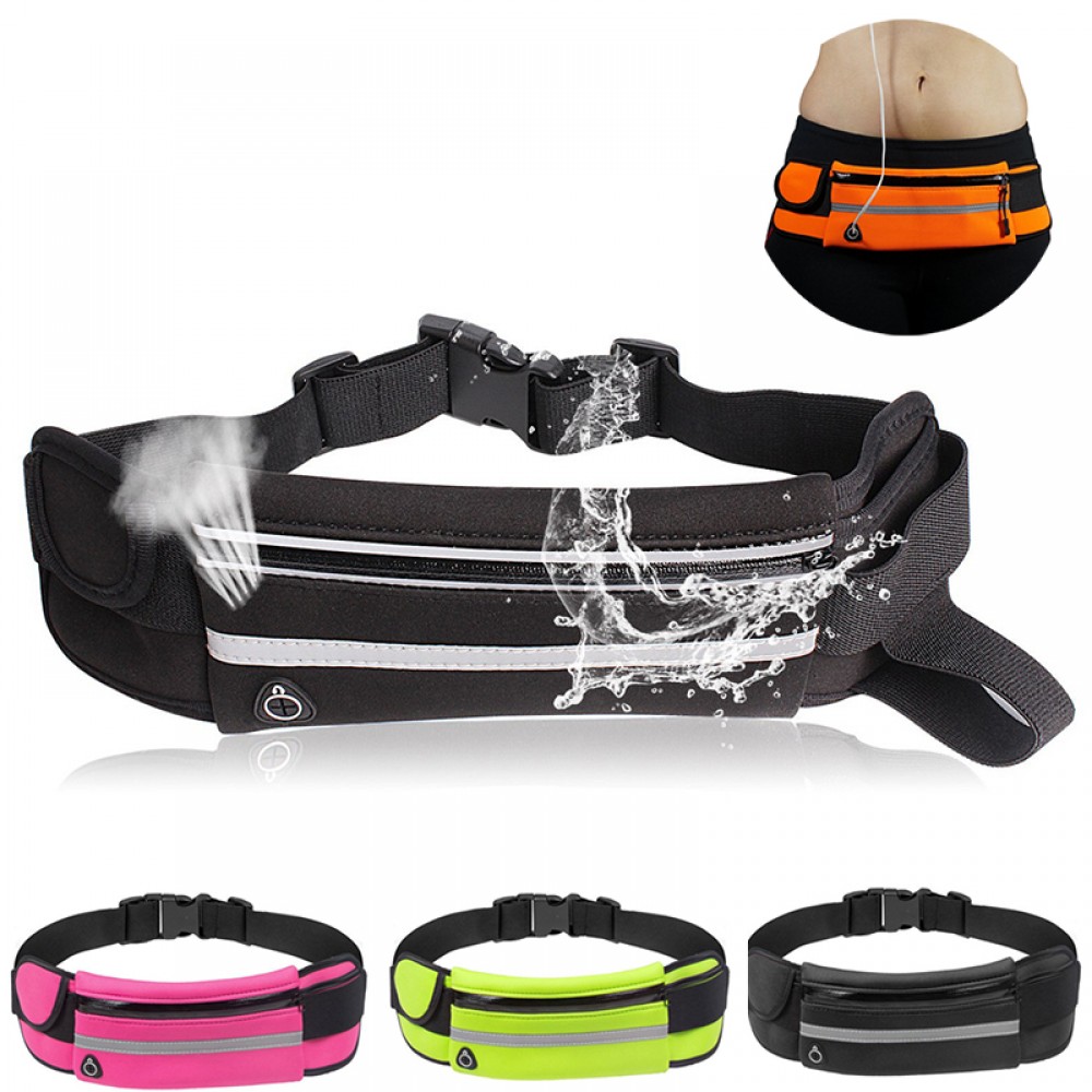Custom Embroidered Running Waist Fanny Pack Custom Embroidered Running Waist Fanny Pack