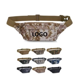 Tactical Camouflage Sports Waist Bag with Logo