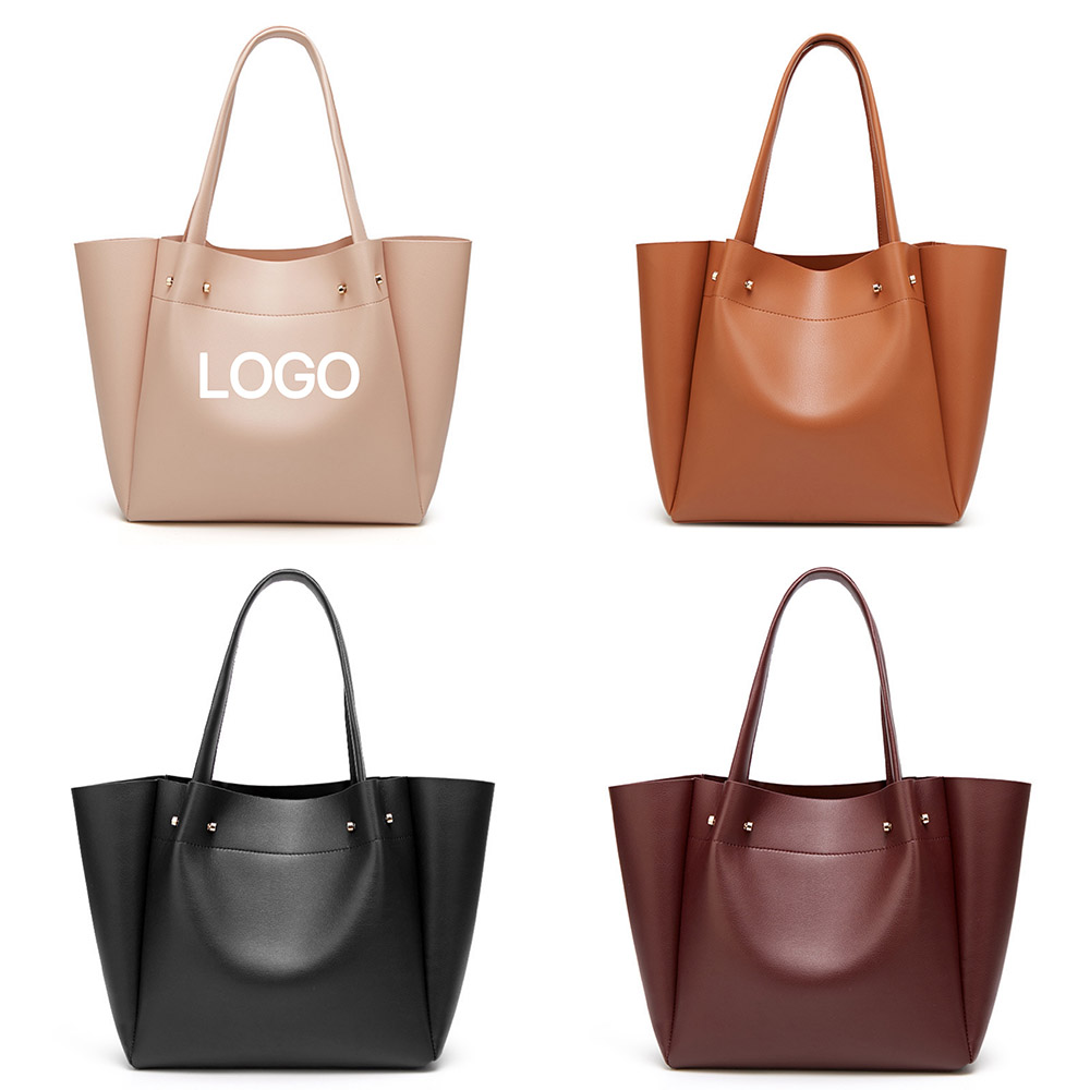 Promotional Leather Winter Texture Shoulder Tote Bag Promotional Leather Winter Texture Shoulder Tote Bag