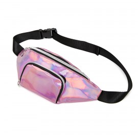 Custom Water Laser Transparent Fanny Pack  Custom Water Laser Transparent Fanny Pack