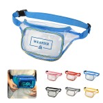 Neon Colors Clear Fanny Pack with Logo