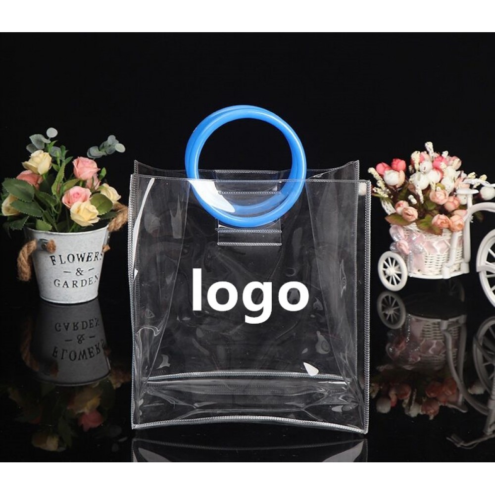 Transparent handbag Custom Embroidered Transparent handbag Custom Embroidered