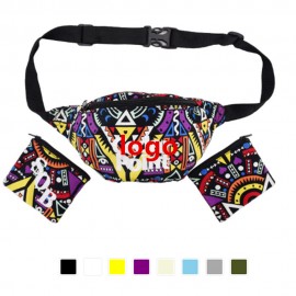 Personalized Outdoor Fanny Pack With Change Pouch Bag