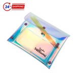 Transparent Cosmetic Bag with Logo