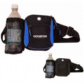 Logo Branded E-Runner Waist Pack W/ Bottle Holder  Logo Branded E-Runner Waist Pack W/ Bottle Holder