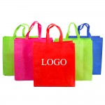 Coated Non Woven Tote Shopping Bags Logo Branded
